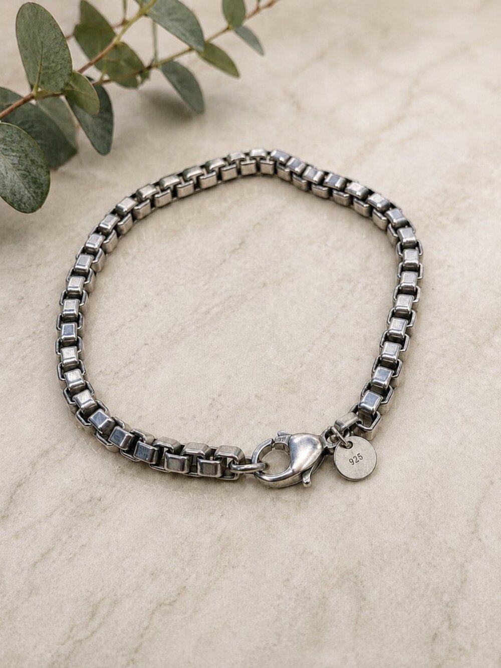 Authentic Tiffany & Co. Venetian Link Bracelet – Sterling Silver 925 – Pre-Owned - Picture 2 of 5
